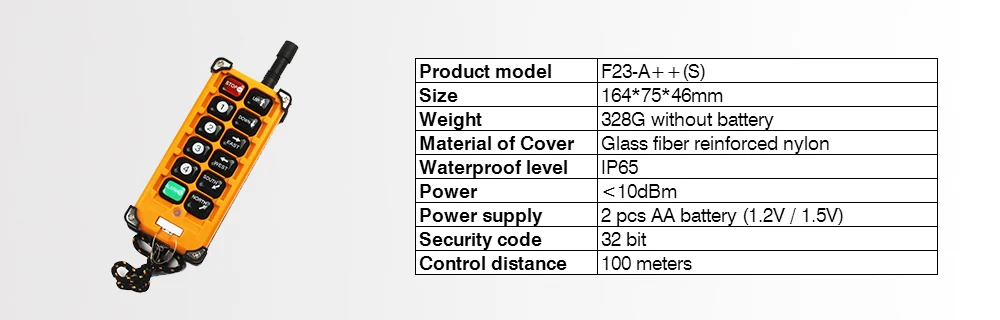 12 В 24 в 36 В 220 В 380 В беспроводной кран дистанционного управления F23-A++ S промышленный пульт Дистанционного Управления Подъемный Кран кнопочный переключатель