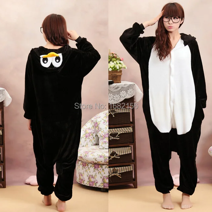 Volwassen Pinguïn Pyjama Een Stuk Kinderen Kerst Cosplay Volwassen Pinguïn Pyjama Een Stuk Kinderen Kerst Cosplay