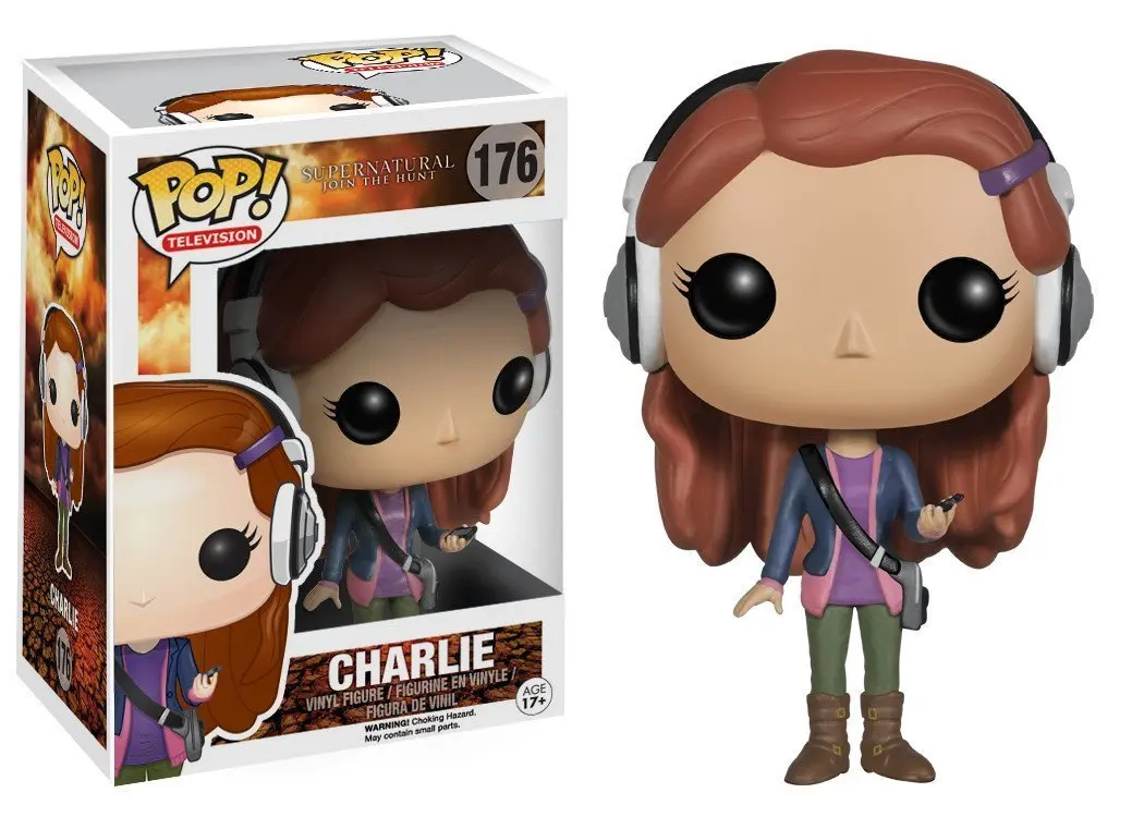 

Official Funko pop Supernatural - Charlie Vinyl Action Figure Collectible Model Toy with Original Box