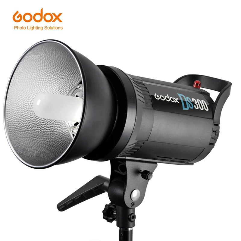 

Godox DS300 300W Compact Studio Flash Light Strobe Lighting Lamp Head 110V/220V 300ws for Wedding Photography