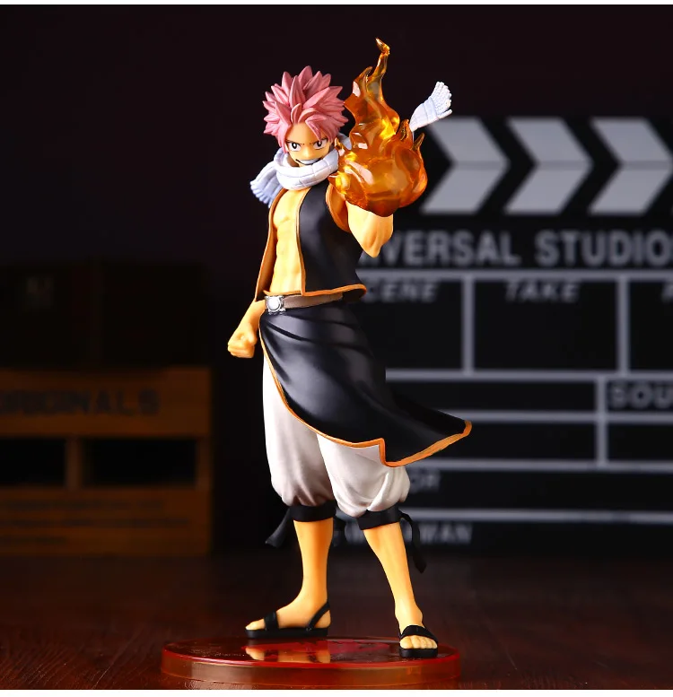

Anime Fairy Tail Natsu Dragneel PVC Action Figure Collectible Model doll toy 23cm