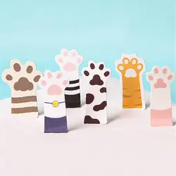 45 шт. Kawaii Cat Paw бумага наклейка, сделай сам, скрапбукинг пуля журнал фото аксессуары Канцелярские Packging уплотнения милые стикеры s