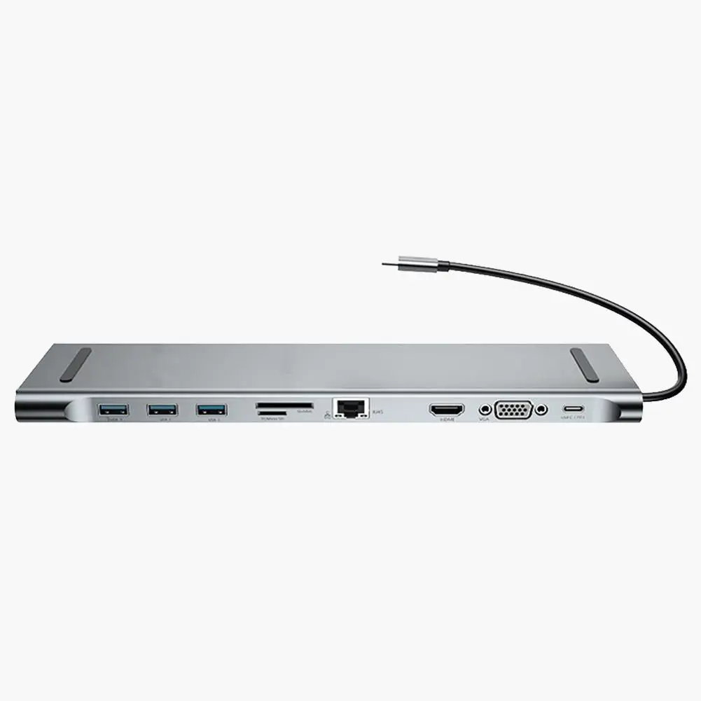 

Hot Sale 10 in 1 Type-C USB 3.0 TF Micro SD Card Reader HDMI AV Adapter for MacBook Pro