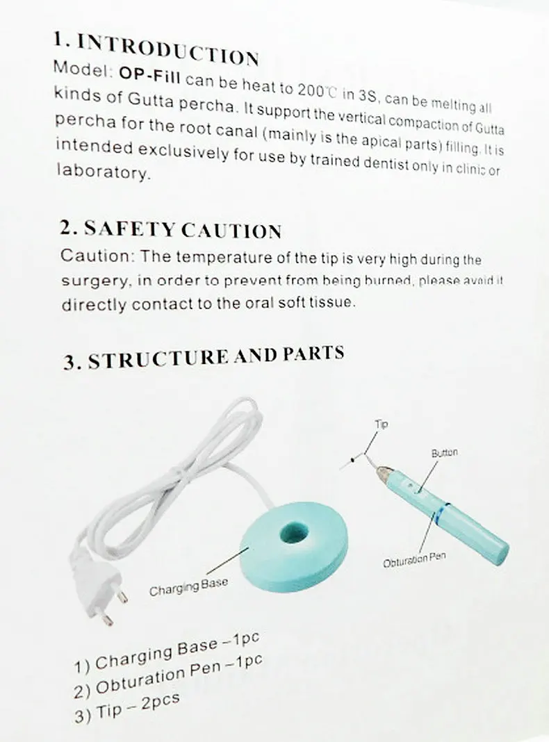Стоматологический инструмент, ручка для обтурации и наконечники, эндодонтическая Эндо машина для Гутта перча точек, нагреватель, плюггер, стоматологические инструменты