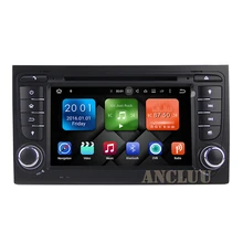 Android 7.1 2 г Оперативная память автомобильный DVD для Audi A4 B6 B7 S4 2002 2003 2004 2005 2006 2007 2008 автомобильный радиоприемник gps-навигация стерео головного устройства
