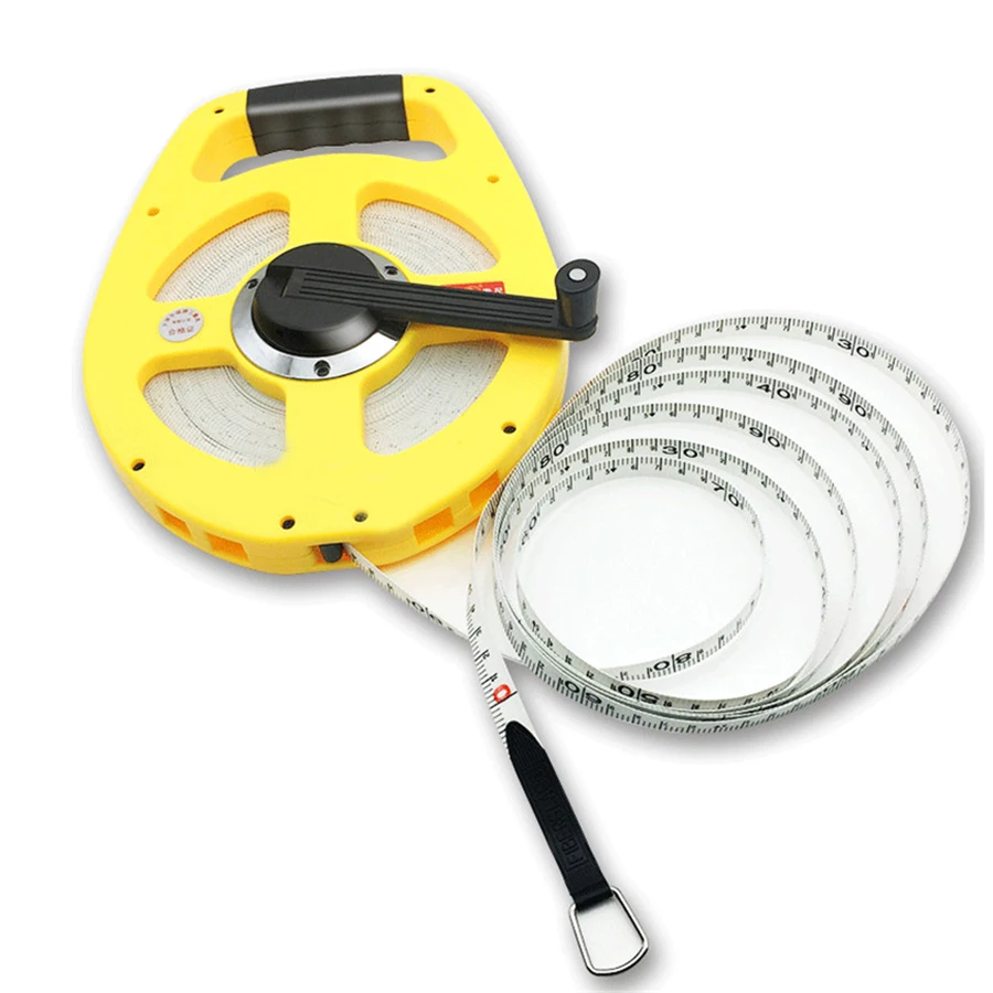 US $28.14 Ruler Tape Measure Ruler Tape Measure Engineering Tape 50 Meters Soft Tape Measure 30 Meters Ruler Fiber Ruler