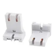 50 шт./лот П-образный T8 T12 держатель лампы люминесцентные розетку ul