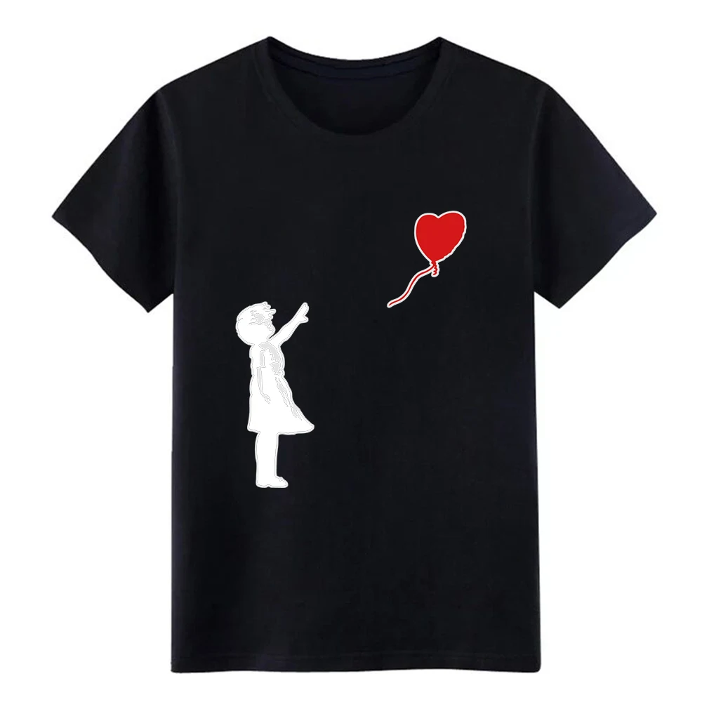 Banksy ba03 футболка с красным воздушным шаром S-XXXL буквами для фитнеса новый стиль
