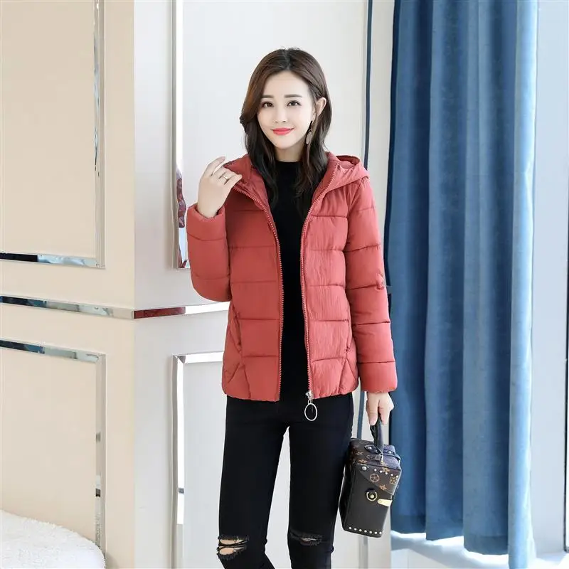 Beieuces Autumn 2018 New Short Parkas Basic Jackets Female Women Winter Hooded Coats Cotton Winter Jacket Women Plus Size 4XL Beieuces Autumn 2018 New Short Parkas Basic Jackets Female Women Winter Hooded Coats Cotton Winter Jacket Women Plus Size 4XL
