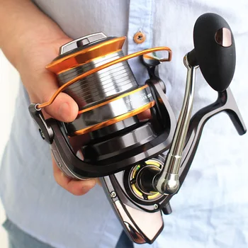 

Big Game! 1000-9000 13BB Spinning Reel Sea Fishing Coil Saltwater Baitcasting Distance Wheel Materiel de peche en mer FR213