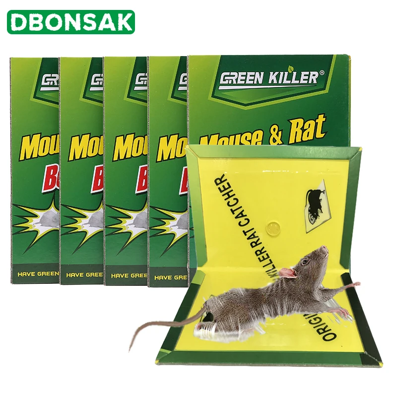

20*30CM 10pc Mouse Board Sticky Mice Glue Trap High Effective Rodent Snake Catcher Pest Control Reject Non-toxic Eco-Friendly