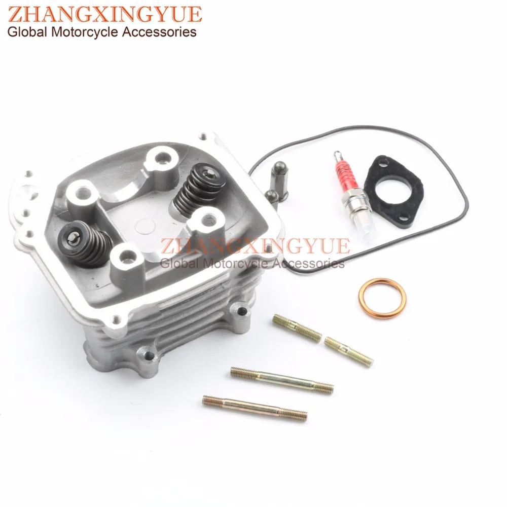 

57.4mm 58.5mm 61mm 63mm EGR Cylinder Head Kit & A7TC spark plug for Lance GS-R150 4T Phoenix 150 Venice ZN150T-20 GY6 157QMJ 4T