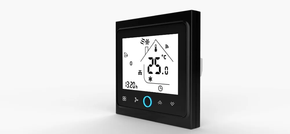 TUYA 95-240VAC 24v температура отопления охлаждения термостат wifi 2 P/4 P работает с Alexa Google home