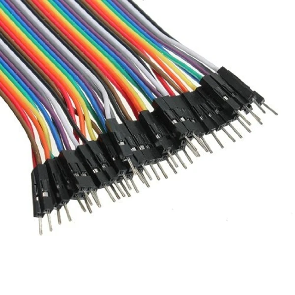 Штепсельная вилка к Штепселю цветная макетная плата кабель Перемычка провода для Arduino Щит 40 шт 20 см 2,54 мм 1 p-1 p Pin Горячее предложение