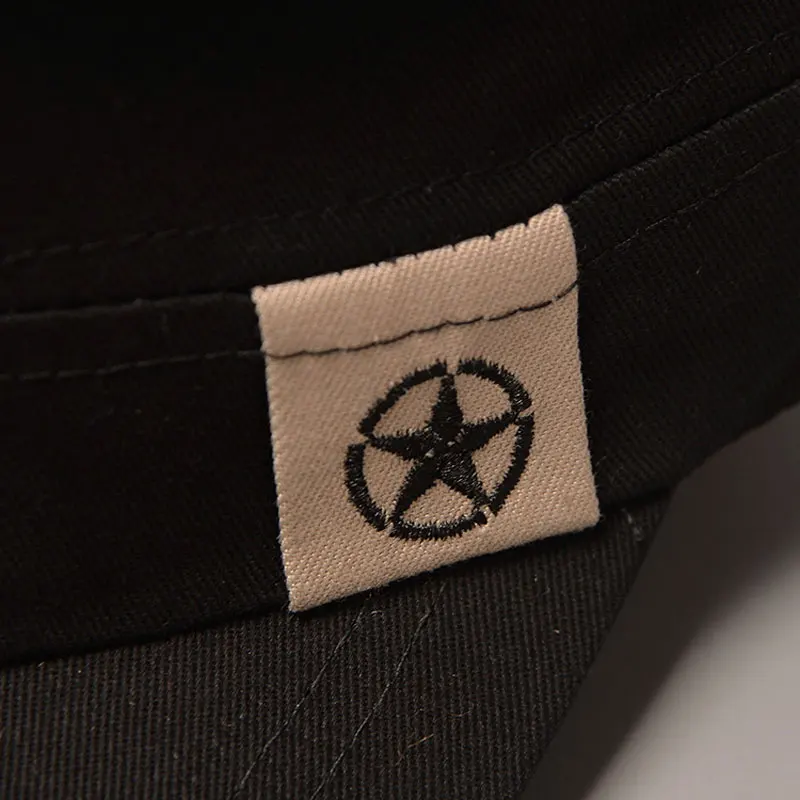 Регулируемый Для мужчин Для женщин хлопок Винтаж Шляпы военного образца для женщин Шапки с звезда узор, темно-зеленый чёрный; коричневый бежевый темно