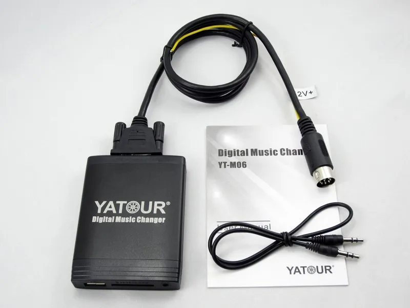 Автомобильный MP3-плеер Yatour YTM06 для Volvo XC70 C70 S60 V70 S40 USB Радио Bluetooth адаптер CD HU403 HU615 HU803 HU650 SD Aux комплект