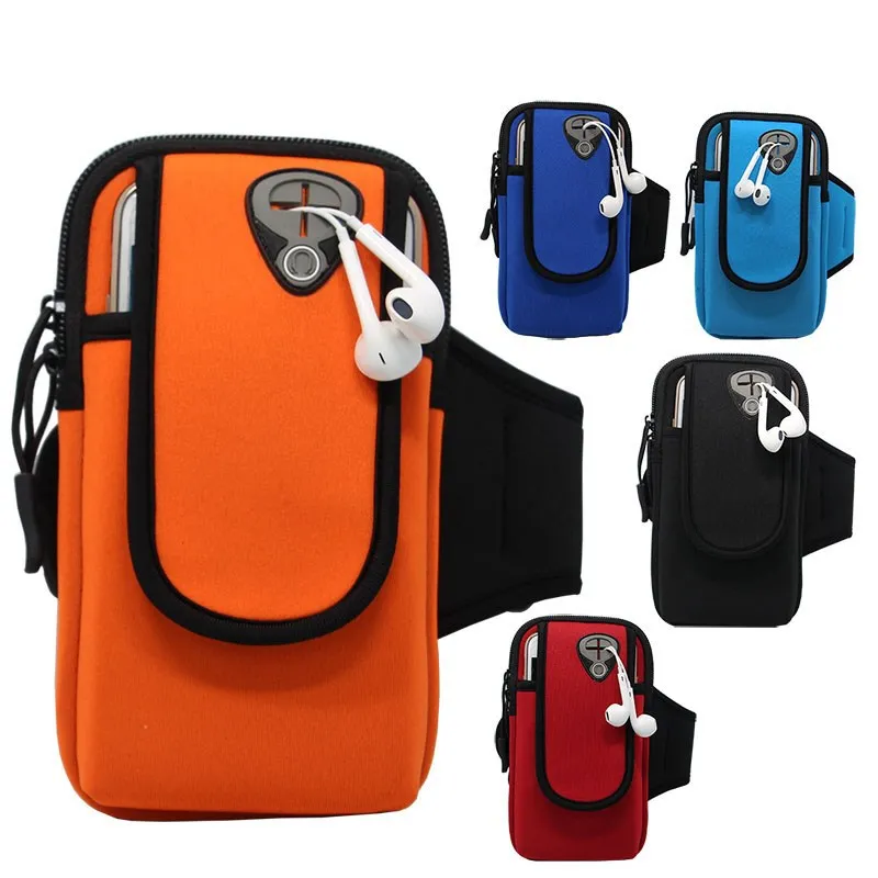 

Running Arm Bag For Phone Cuff Telephone For Running Jogging Arm Package Pouch Bag Sports Mobile Phone Holder Outdoor Sport Bags