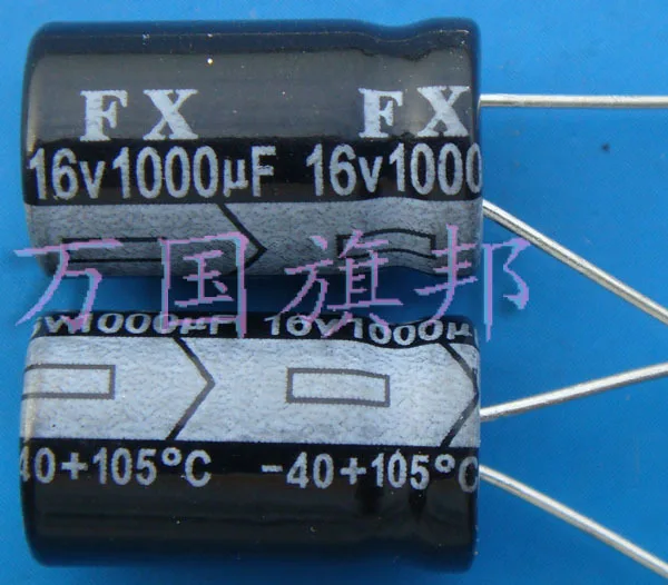 Free Delivery. 16 v 1000 uf 1000 uf electrolytic capacitor 10 mm in ...