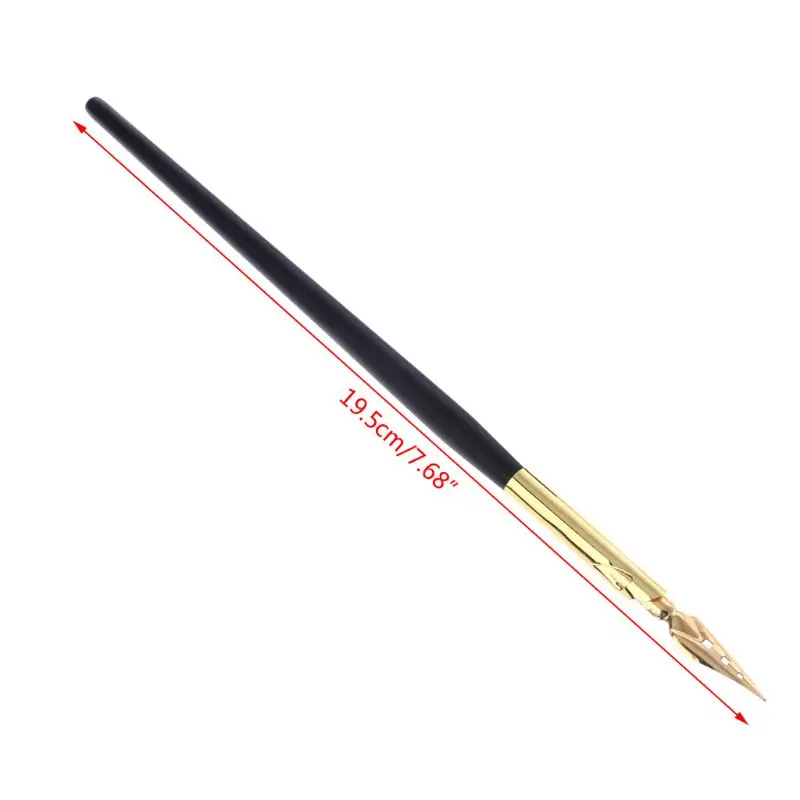 Dip Pen x5 шт. набор ручек для рисования чернилами антикварные элегантные подарки