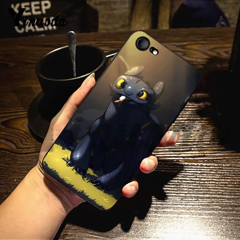 Yinuoda For iphone 7 6 X Case toothless How To Train Your Dragon Phone Accessories Case for iPhone 7 X 6 6S 8 Plus 5 XS XR
