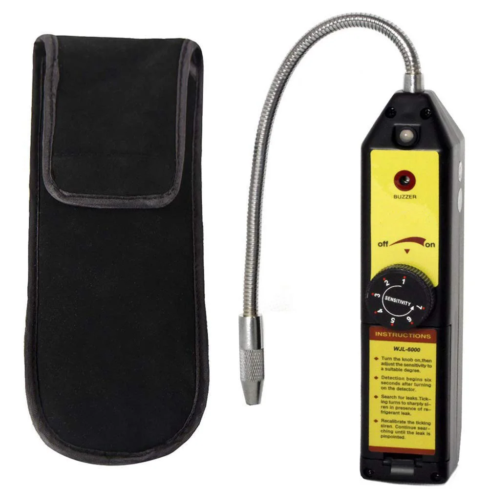 

Smart Halogen Gas Air Condition Tester Refrigerant High Sensitivity Multi Function Car Leak Detector Portable Leakage Analyzer