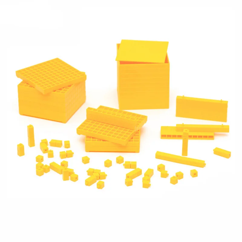 

Montessori Educational Wooden Toys For Children Decimal Symbols Beads Presenter Demo System Learning Preschool Training toys