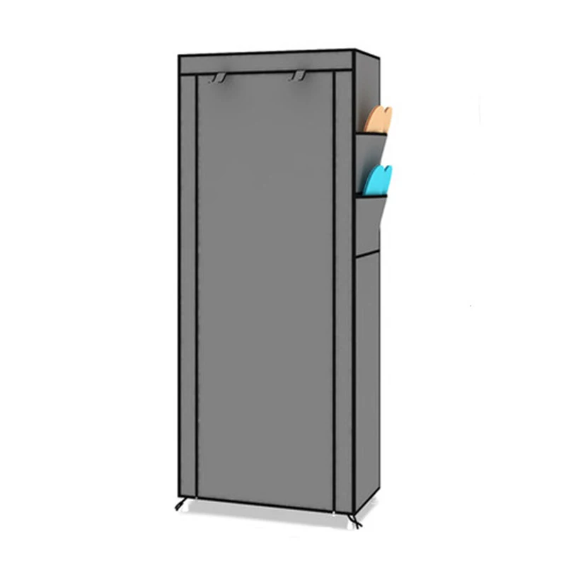 10 Layers 9 Grids Thick Non-woven Cloth Dustproof Shoe Storage Cabinet DIY Assembly Shoes Rack Shoe Organizer Shelves Furniture