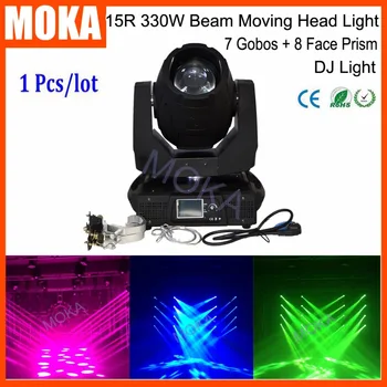 

Factory Price 15R 330W Led Moving Head Beam Light IP20 Beam Moving Head Stage Disco Bar 7 Gobos 8 Face Prism Beam Light