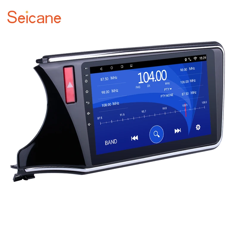 

Seicane Android 6.0/7.1/8.1 10.1" Car Radio GPS Navigation Multimedia Player Head Unit For 2014 2015 2016 2017 Honda CITY LHD