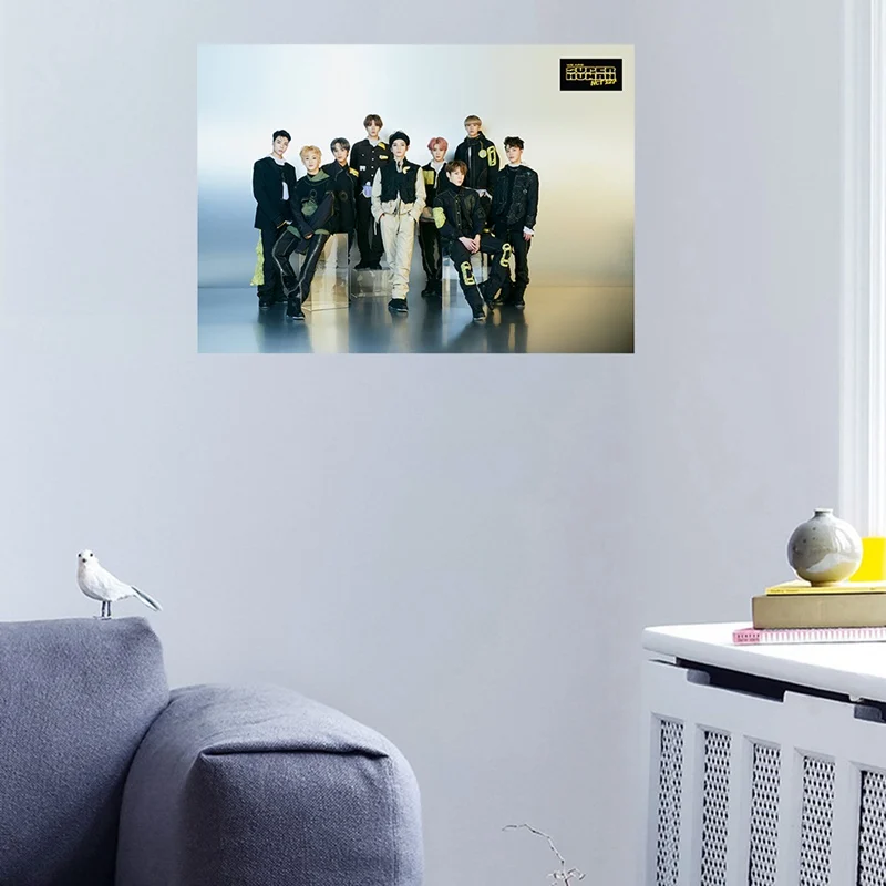 1 шт. NCT Kpop Группа фото плакат крафт-бумага/Декор стены/Бар плакат/декоративная живопись/Ретро плакат