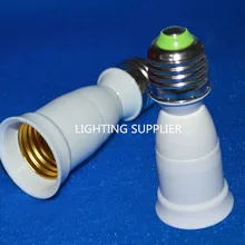 30 шт. E27 для E27 светодиодные лампы адаптер гнезда расширения конвертер