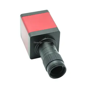 

Free Shipping HD1.3MP 3 in1 Digita Industrial Microscope Camera VGA Outputs Standard C-mount+Mini 5X-100X C-MOUNT Zoom Lens