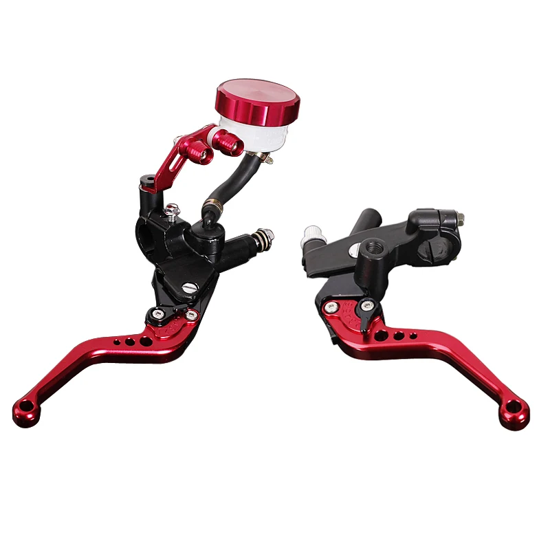 

New 7/8" UNIVERSAL MOTORCYCLE SCOOTER HYDRAULIC BRAKE MASTER CYLINDER & CLUTCH LEVER