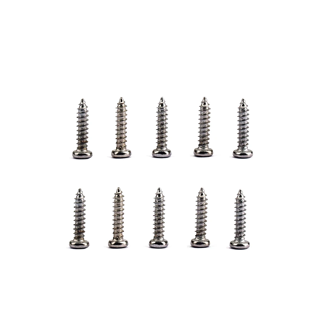 100 Pieces Iron Tuning Peg Tuner Mounting Screws Stringed Instruments for Guitar Bass Ukulele Mandolin Parts