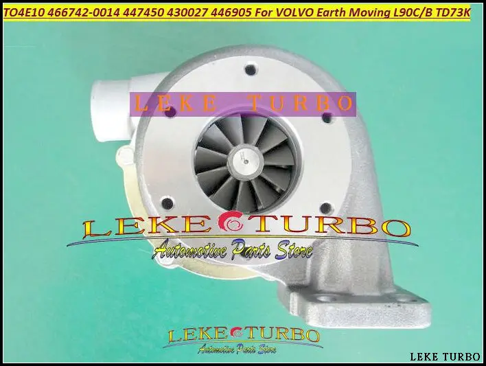 TO4E10 466742-0014 1103390 11032959 4881600 Turbo For Volvo offway L120B BM VME A25C L90B Loader L90C Earth Moving TD73K (4)