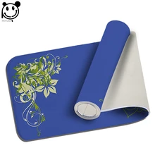 PEIYUAN Welcome Indoor Doormat Print Green Flowers Yoga Mat Door Mat Floor Mat Rug Carpet for Bedroom