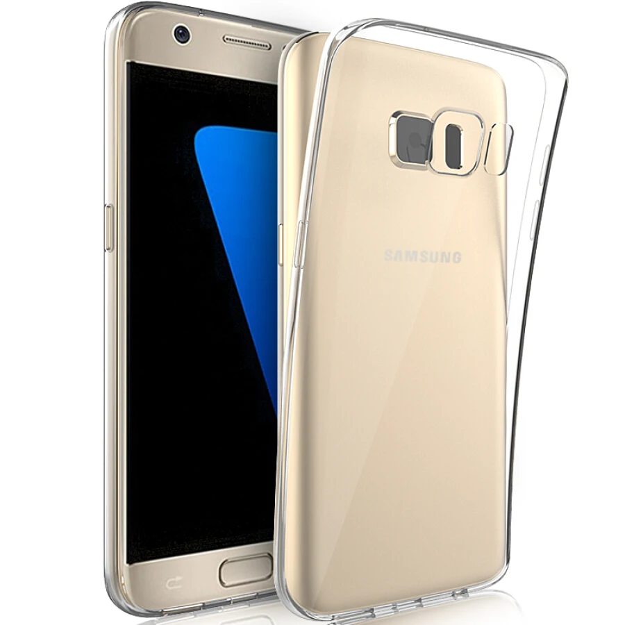 Mobile Phone Case Transparent for Samsung Galaxy Note 4 9 S8 S9 Plus A3 A5 A8 A7 2016 2017 2018