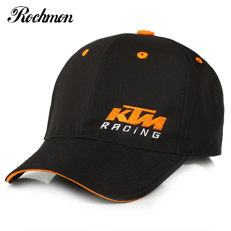 Rochmon Embroidery Men Baseball Cap Racing Ktm Hat Motocross Motogp Hat ...