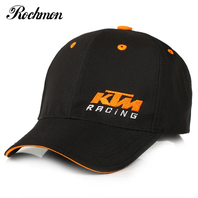 ROCHMON Embroidery Men Baseball Cap Racing KTM Hat Motocross MOTOGP Hat