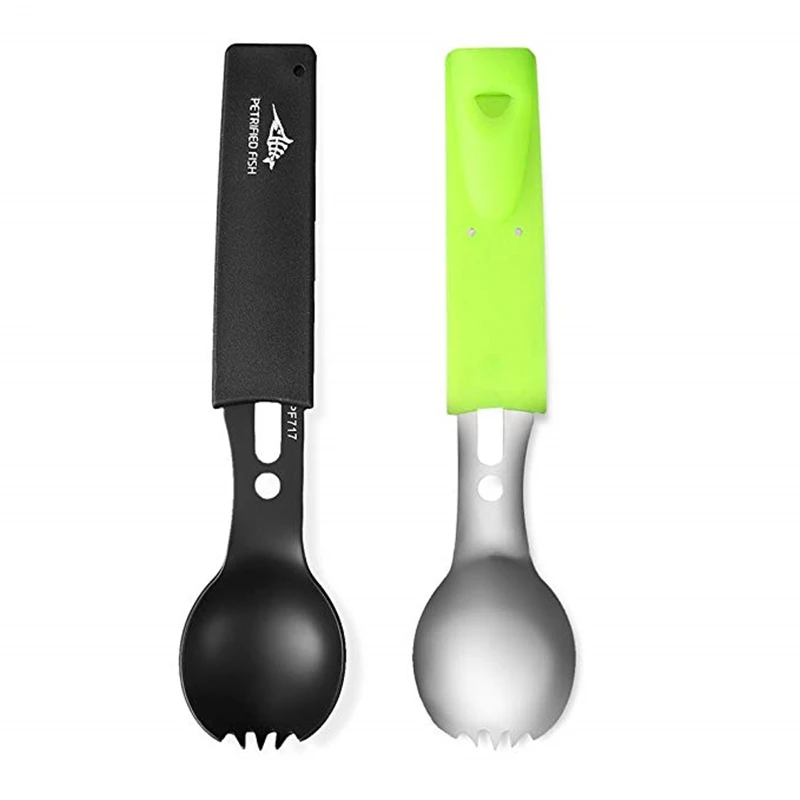 Camping Spoon Knife set 4