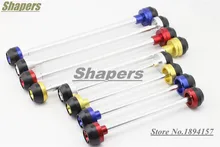For SUZUKI GSX S1000 GSX S1000F 2015-2016 Motorcycle Accessories Front & Rear Axle Fork Crash Sliders Wheel Protector