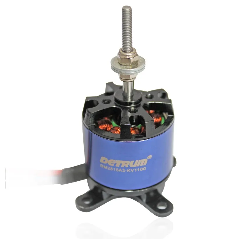 Detrum 2815 1100KV Brushless Motor for Dynam RC Plane C47 SKYBUS SR22 Cessna 310 182 J3 Cub 1