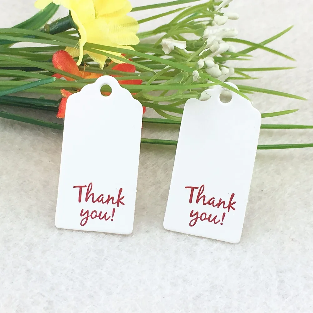 4x2cm 400pcs Lot Personalized Thank You Wedding Tags Favor 4x2cm 400pcs Lot Personalized Thank You