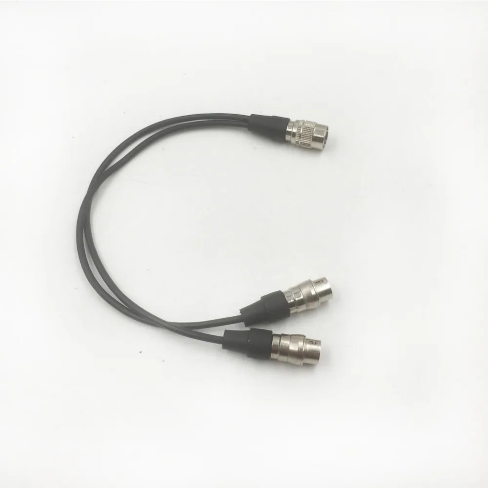 2 в 1 Hirose 4 pin штекер для двойной Famale свободный разъем дополнительный кабель