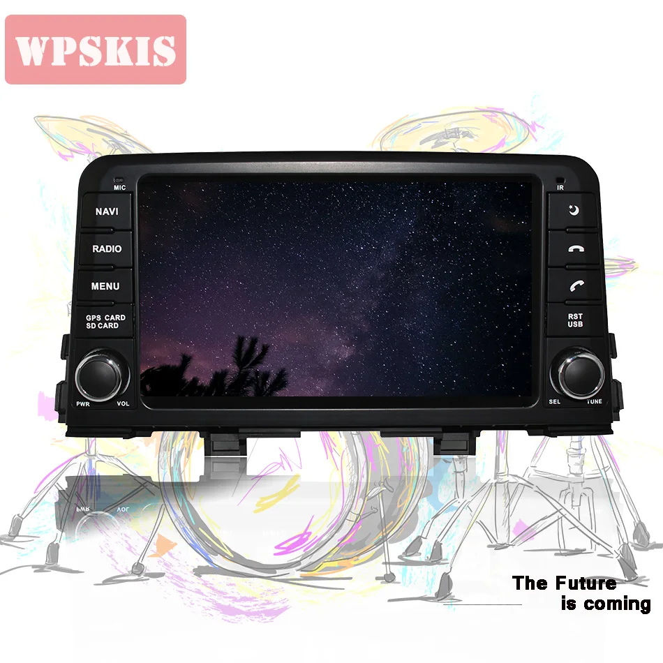 

Android 9.0 IPS 4+64GB Auto Stereo Multimedia For KIA PICANTO 2017 2018 car dvd player GPS Bluetooth Radio device SAT Navi