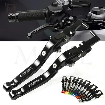 

For Ducati SUPERSPORT 2017-2018 SUPERSPORT S 2017-2018 Motorcycle CNC Aluminum Adjustable Folding Extendable Brake Clutch Levers