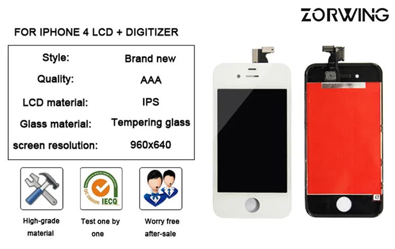 for iphone 4 lcd screen 6