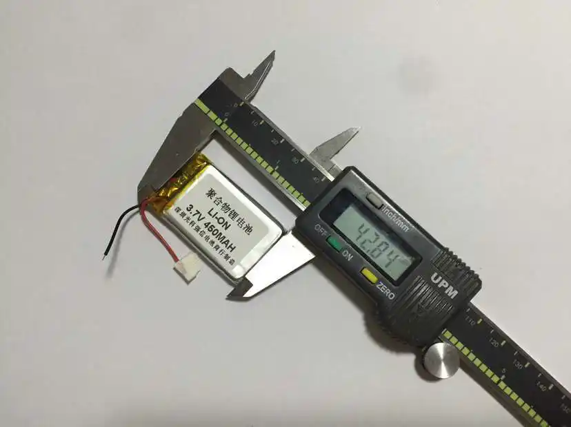 Новая полностью емкостная 3 7 V полимерная литиевая батарея 402540 450MAH MP4