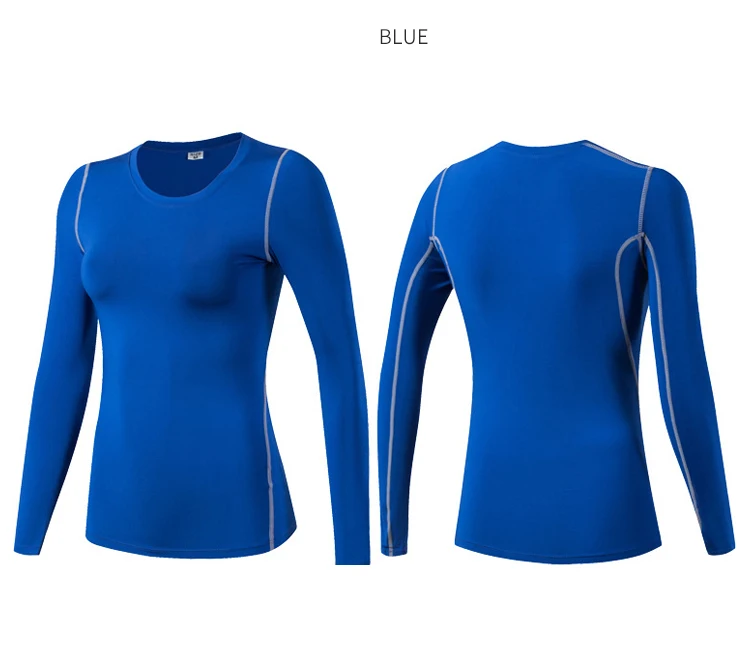 Женская облегающая куртка для бега, рубашка с длинными рукавами для йоги, быстросохнущая дышащая одежда для фитнеса, Верхняя спортивная одежда для женщин, рубашки для спортзала