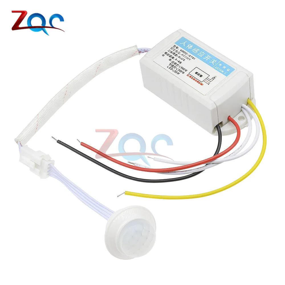 

AC 220V Human Motion Body Infrared IR Sensor Automatic Light Switch Intelligent Lamps Controller Sensors For The Corridor/Stairs